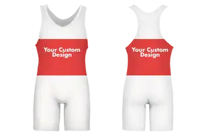 Mens PowerLifting Boxing Singlet Suit Iron Sleeveless Weightlifting