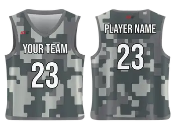 Camo basketball jersey clearance