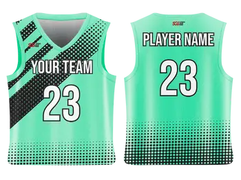 Sports Gear Swag Custom Basketball Jersey Reversible Uniform Adult Youth Unisex Geometric
