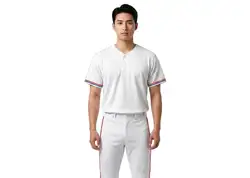 Custom  promising adult youth unisex baseball three  button jersey - Jersey