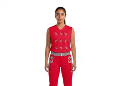 Custom  duck design animals sleeveless adult youth unisex softball jersey - Jersey