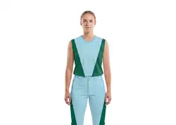 Custom v-shape solids design sleeveless adult youth unisex softball jersey - Jersey