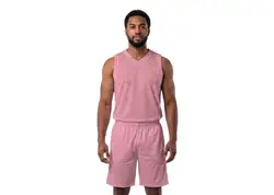 Custom classic plain 2 solids adult youth unisex basketball jersey - reversible uniform - Jersey