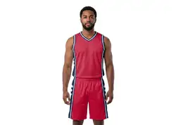Custom 3 stars design adult youth unisex basketball jersey - reversible uniform - Jersey