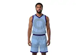 Custom circular  solids adult youth unisex basketball jersey - reversible uniform - Jersey
