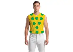 Custom circle shapes sleeveless adult youth unisex softball jersey - Jersey