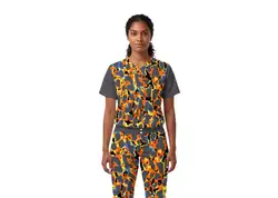 Custom animal skin pattern three button adult youth unisex baseball jersey - Jersey