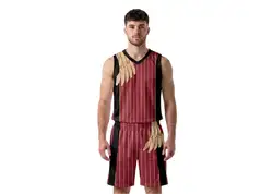 Custom hawk animal adult youth unisex basketball jersey - reversible uniform - Jersey