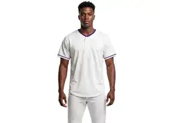 Custom  quality adult youth unisex baseball three  button jersey - Jersey