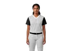 Custom vertical lines adult youth unisex softball jersey - Jersey