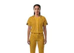 Custom classic pinstripe lines adult youth unisex baseball jersey - Jersey