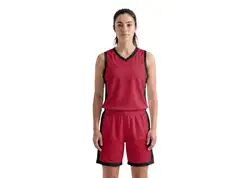 Custom red classic collection adult youth unisex basketball jersey - reversible uniform - Jersey