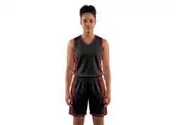 Custom athletic black adult youth unisex basketball jersey - Jersey