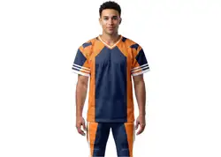 Custom shapes abstract adult youth unisex football jersey - Jersey
