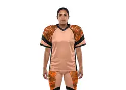 Custom chintz abstract adult youth unisex football jersey - Jersey