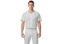 Custom stylish stripe adult youth unisex baseball jersey - Jersey