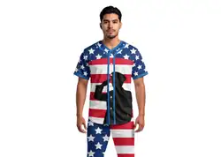 Custom soldiers adult youth unisex softball veterans day jersey - Jersey