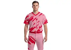 Custom fine no button adult youth unisex softball jerseys - Jersey