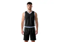 Custom side panel stars adult youth unisex basketball jersey - reversible uniform - Jersey