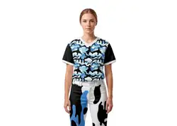 Custom light camo adult youth unisex baseball jersey - Jersey