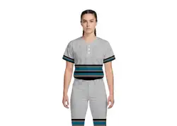 Custom lower horizontal lines adult youth unisex softball jersey - Jersey