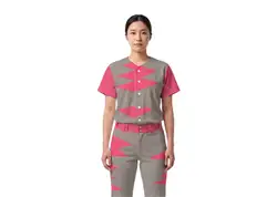 Custom zig-zag abstract adult youth unisex softball jersey - Jersey
