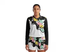 Custom paintdrop abstract adult youth volleyball long sleeve jersey - Jersey