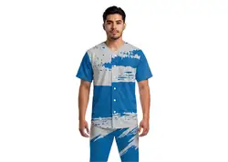 Custom blotch abstract adult youth unisex baseball jersey - Jersey
