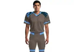 Custom semi stripes abstract adult youth unisex football jersey - Jersey