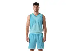 Custom simple triangular solids adult youth unisex basketball jersey - reversible uniform - Jersey