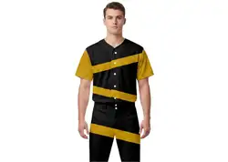 Custom simply elegant stripes adult youth unisex baseball jersey - Jersey