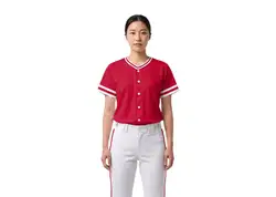 Custom crest classic adult youth unisex full buttons baseball jersey - Jersey