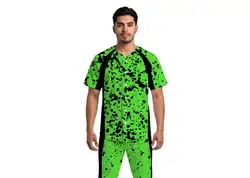 Custom splatter abstract adult youth unisex softball jersey - Jersey
