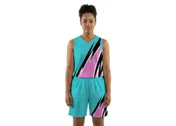 Custom stark abstract adult youth unisex basketball jersey - reversible uniform - Jersey