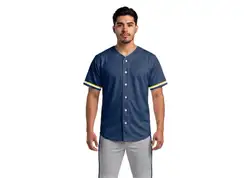 Custom dusky  adult youth unisex full buttons softball jersey - Jersey