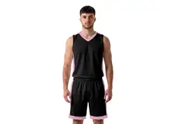 Custom classic shoulder solids adult youth unisex basketball jersey - reversible uniform - Jersey