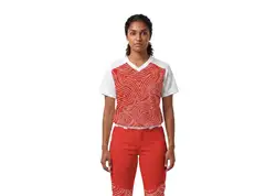 Custom rounded zig zag lines adult youth unisex softball jersey - Jersey