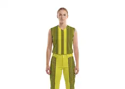 Custom  vertical  lines sleeveless adult youth unisex baseball jersey - Jersey