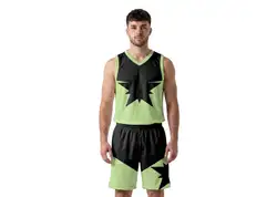 Custom mega star adult youth unisex basketball jersey - reversible uniform - Jersey