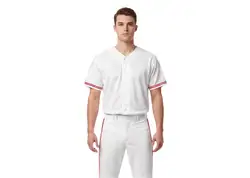 Custom diamond classic adult youth unisex full buttons softball jersey - Jersey