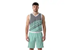 Custom ribbon stripe adult youth unisex basketball jersey - reversible uniform - Jersey