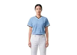 Custom  active wear adult youth unisex full buttons softball jersey - Jersey