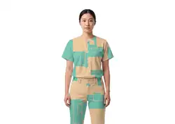 Custom square abstract adult youth unisex softball jersey - Jersey