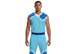 Custom  wave design adult youth unisex softball jersey - Jersey
