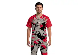 Custom sharp point camo adult youth unisex baseball jersey - Jersey