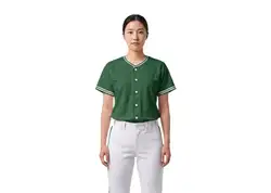 Custom irish forest adult youth unisex full buttons baseball jersey - Jersey