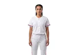 Custom  promising  adult youth unisex baseball full button jerseys - Jersey