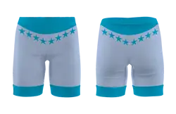 Custom layered stars adult youth unisex volleyball shorts - Short