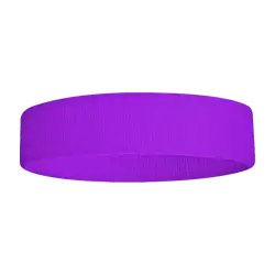 Custom adult youth unisex solid violet headband - Head-band