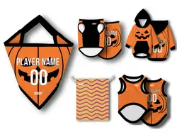 Custom pet holiday bandana pumpkin patch - Pets-bandana